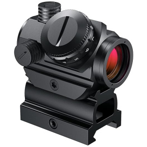 2022 Red Dot Sight, 1x22mm Compact 3 MOA Red Dot Scope, Reflex Rifle Scope with 1 Inch Riser Mount, 11 Brightness Settings, Gun Sight for AR/15,...