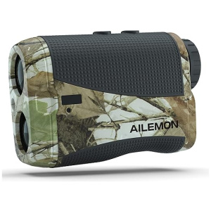 AILEMON Laser Rangefinder for Hunting 800/1200 Yards Adaptive Red/Black Display 6X Magnification Hunting Range Finder