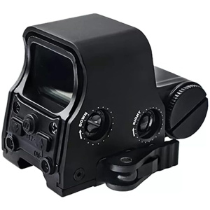 AKFIRE 556 Red Green Dot Sight Scope Quick Installation and Disassembly Replica Metal Holographic for Outdoors Hunting (Black)