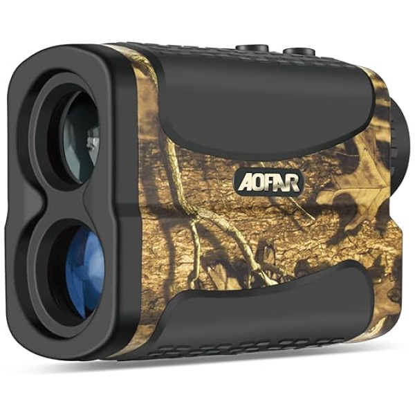 AOFAR HX-700N Hunting Range Finder 700 Yards Waterproof Archery Rangefinder for Bow Hunting with Range and Speed Mode, Free Battery, Carrying Case