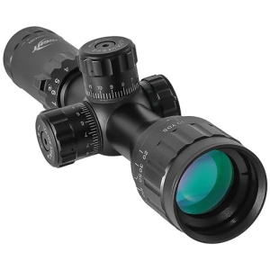 BESTSIGHT 3-9x32 Rifle Scope,Red and Green Illuminated,SFP Gun Scope with Locking Turret and 20mm Mount