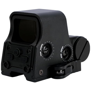 Bravary Holographic Sight 551 552 553 556 558 Red Green Dot Holo Sight Metal Scope 10 Levels Brightness Adjustment Holographic Sight