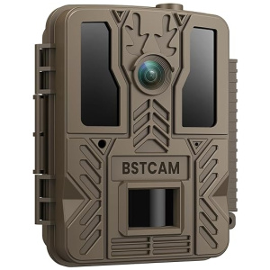 BSTCAM Trail Camera - 4K 32MP Hunting Game Camera 0.2s Trigger Time Deer Trail Camera Infrared Night Vision IP67 Waterproof Wireless Wide Angle...