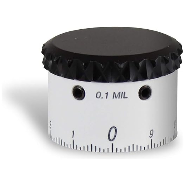 Burris Optics Race Dial Dry Erase Elevation Turret for Rifle Scopes, Fits XTR III Scopes, MIL, Black