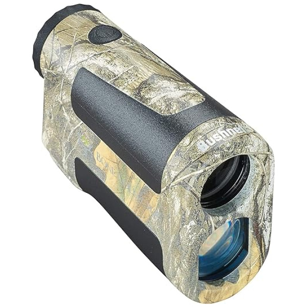 Bushnell BoneCollector 850 Laser Rangefinder, Hunting Laser Range Finder in Realtree Edge Camo