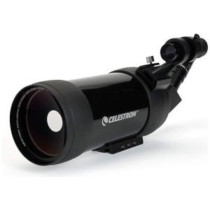 Celestron – MAK 90mm Angled Spotting Scope – Maksutov Spotting Scope – Great for Long Range Viewing – 39x Magnification with 32mm Eyepiece –...