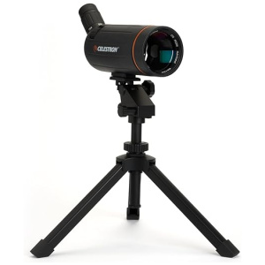 Celestron – Mini MAK 70mm Angled Spotting Scope – Maksutov Spotting Scope – Great for Long Range Viewing – 25–75x Zoom Eyepiece – Multi-Coated...