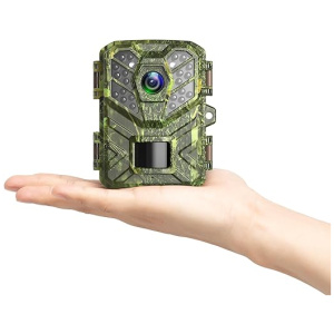 Coolifepro Trail Camera, 1080P 24MP Mini Game Cameras with Night Vision Motion Activated Waterproof IP66 Trail Cam with 0.2s Trigger Speed 65FT...