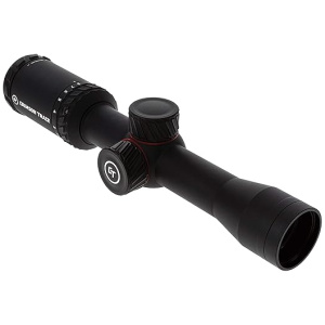 Crimson Trace Brushline Pro Riflescope with Lightweight Solid Construction, Scope Caps and Lens Cloth for Hunting, Shooting and Outdoor
