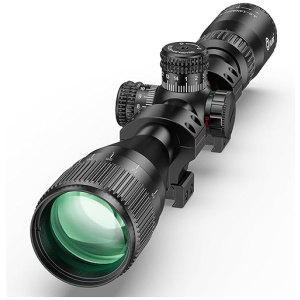CVLIFE JackalHowl 4.5-14x42 AO Rifle Scope - Mil-Dot Reticle - 1-inch Tube SFP Red and Green Illuminated Rifle Scope with 20mm Free Mount