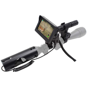 DIY 720p Digital Video Recording Hunting Night Vision Rifle Scope Monocular Camera VCR with LCD Display and 850nm Infrared IR Flashlight for...