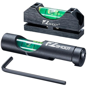 EZshoot Scope Leveling Kit, Scope Level for Single Picatinny Rail and Universal Magnetic Scope Level Tool,High Precision Scope Bubble Level