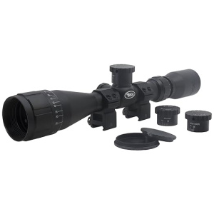 Gamo BSA Guns 270-412X40AOWRTB Sweet 270 AO 4X-12X 40mm Rifle Scope, Black