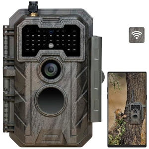 GardePro E7 WiFi Trail Camera, 32MP 1296P, Phone App, 100ft Night Vision, Game Cameras with Motion Activated Waterproof, for Hunting, Wildlife,...