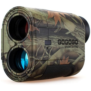 Gogogo Sport Vpro 6X Hunting Laser Rangefinder Bow Range Finder Camo Distance Measuring Outdoor Wild 650/1200Y with Slope High-Precision Continuous...