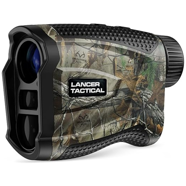 Golf/Hunting Rangefinder 6.5X Magnification Waterproof Range Finder, Distance Measurement, Slope Compensation,Speed Modes, Lightweight, for...