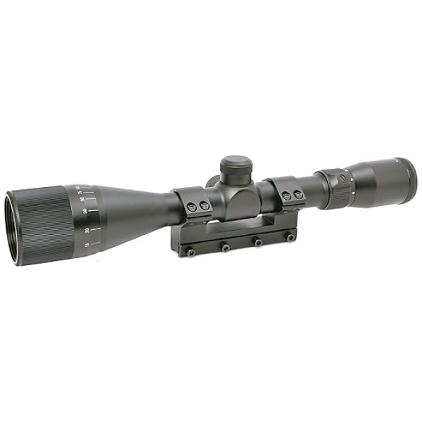 Hammers 4-12X40AO Air Gun Rifle Scope for High Power Magnum Spring .177 .22 Air Gun Rifle with 40mm Parallax Adjustable Objective Solid One Piece...
