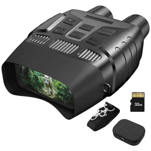 HEXEUM Night Vision Goggles Night Vision Binoculars for Adults - Digital Infrared Binoculars can Save Photo and Video with 32GB Memory Card