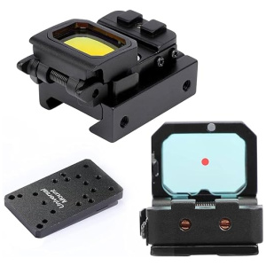 HIDENEL Red Dot Sight with 12 Brightness Settings - Durable with Long Battery Life-Proof Red Dot Scope-Base and Slide for Outdoor Hunting - for...