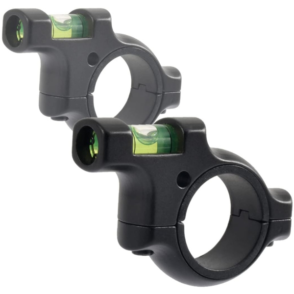 JIALITTE Bubble Level Fits 1in / 30mm Tube for Precision Competition (2 Pack)