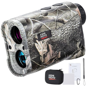 KEMIMOTO Hunting Laser Rangefinder Bow Range Finder Camo Distance Measuring Outdoor Wild 700Y