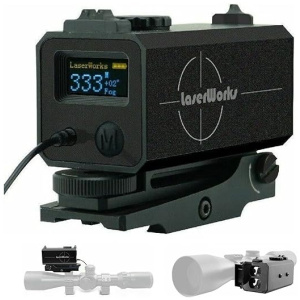 LaserWorks LE-032 Riflescope Mate rangefinder 700M Mini Tactical Outdoor Hunting Shooting Rangefinder Archery Crossbow Sight Target Scope