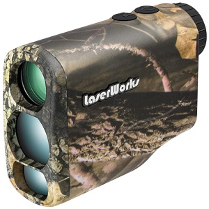 LaserWorks Range Finder for Hunter, Laser Rangefinder for Hunting with Slope, Range Finder Measurement to Trees 1000Y, Waterproof IPX5, Camouflage