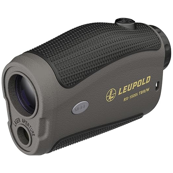 Leupold RX-1500i TBR/W Rangefinder, Black LCD Display, Black/Gray