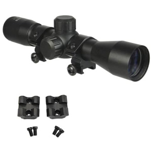 M1SURPLUS Presents This Optics Kit for Savage .22 Rascal Rifles - Includes Compact Series 4x32 Rifle Scope + Aluminum Rings + Savage Bolt-on Mount