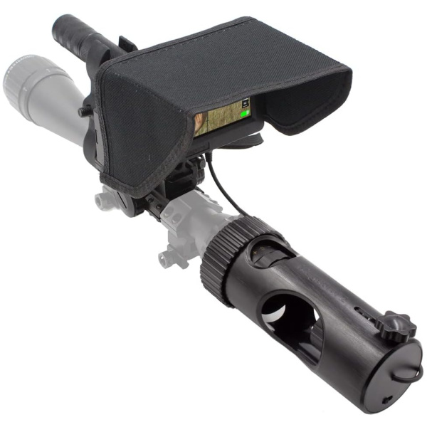 Megaorei 2A DIY 720P HD Night Vision Scope Attachment Camcorder with LCD Display and IR Flashlight for Rifle Airsoft Tactical Hunting (Without...