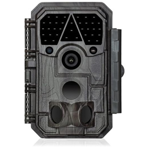 Meidase Trail Camera, 48MP 1296p, Clear 100ft Night Vision Motion Activated, Hunting Game Camera with Fast 0.1s Trigger Speed, IP66 Waterproof