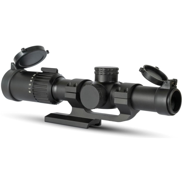 Monstrum Banshee ED 1-10x24 LPVO Rifle Scope with Offset Scope Mount
