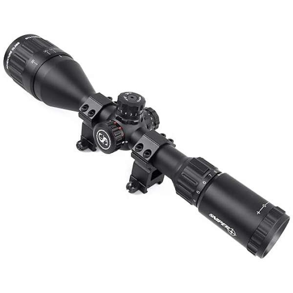 MT4-12x50AOL Red, Green, Blue Illuminated Hunting Rifle Scope/AO Adjustment 4-12X50 Scope