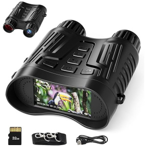 Night Vision Goggles - Digital Infrared Binoculars for Adults 4K Hunting Nightvision Telescope with 7-Brightness Level, 3.2'' HD Screen Tactical...