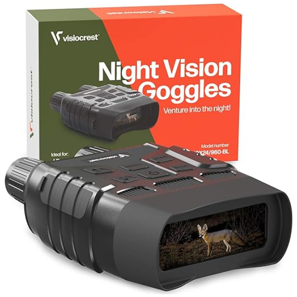 Night Vision Goggles with Digital Infrared System and 32 GB Memory Card