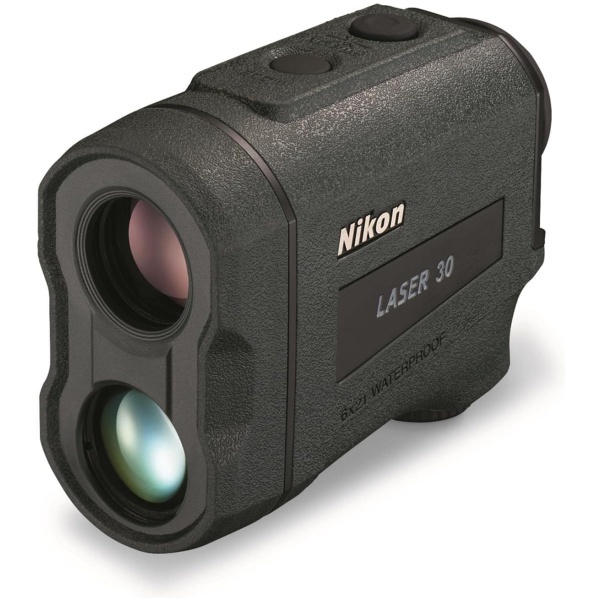 Nikon 6X 21mm Laser 30 Laser Rangefinder, Black, 16753