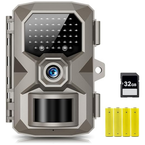 RIGDOO Trail Game Camera - 1520P 24MP Hunting Camera with Night Vision 0.1s Trigger Motion Activated, IP66 Waterproof Deer Camera 120°Wide Angle...