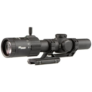 Sig Sauer Tango-MSR 1-6x24mm Riflescope; MSR-BDC6 Reticle with Alpha-MSR Cantilever Mount
