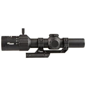 SIG SAUER Tango-MSR LPVO 1-6X24mm Waterproof Fog-Proof Rugged Tactical Hunting Scope | Illuminated MSR BDC-6 Reticle