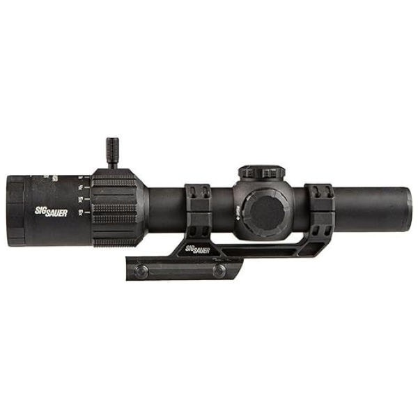 SIG SAUER Tango-MSR LPVO 1-6X24mm Waterproof Fog-Proof Rugged Tactical Hunting Scope | Illuminated MSR BDC-6 Reticle