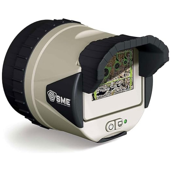 SME Spot Shot Shooting Universal Adjustable Wireless Live Streaming HD Video Wi-Fi Spotting Scope Camera with LCD Screen Carry Pouch Included