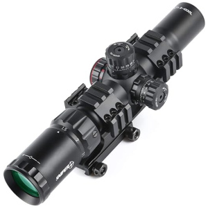 Sniper 1.5-4x30 Scope Chevron Reticle Riflescope for .223/5.56 Rifles