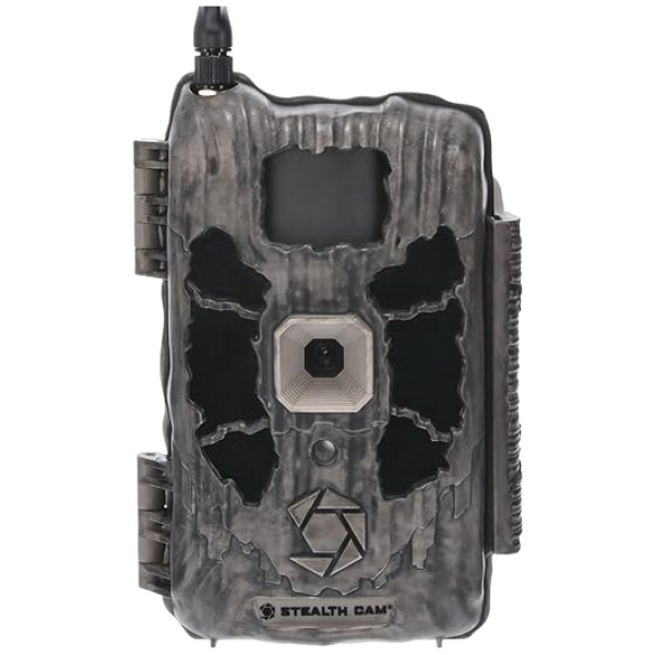 Stealth Cam DECEPTOR Camera, 40MP, Dual Network, On-Demand Photo, Cracked Mud Camo
