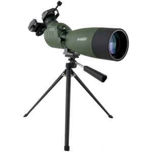 SVBONY SV14 Spotting Scope with Tripod,Angled Range Spotter Scope with Phone Adapter,Bak4 Prism,FMC,IPX4 Waterproof,High Definition,for Bird...