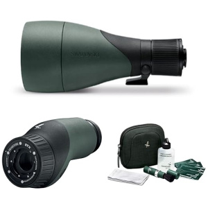 Swarovski STX Modular Spotting Scope with 115mm Modular Objective (Straight Scope) and Swarovski Optik Cleaning Kit (3 Items)