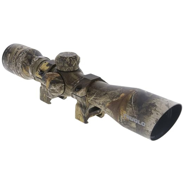 TRUGLO 4x32MM Compact Tactical Hunting Shooting Durable Waterproof Fogproof Scratch-Resistant Aluminum Tube Diamond Reticle Riflescope with...