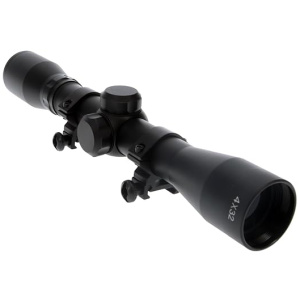TRUGLO BUCKLINE Tactical Hunting Shooting Durable Waterproof Fogproof 1" Aluminum Tube Riflescope with Weaver-Style Mount Rings & Elastic Lens...