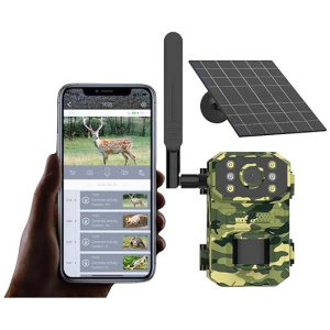 UNXAI 4G LTE Cellular Game Cameras, Wireless Camera for Outdoor Hunting, Tracking Camera with Night Vision, IP66 Waterproof Rating for Outdoor Hunting