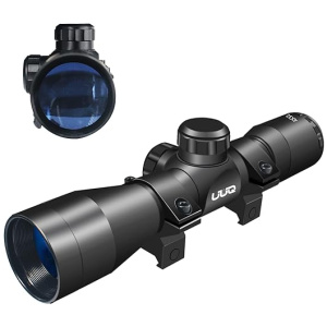 UUQ Tactical 4X32 Compact .223 .308 Scope Rangefinder Reticle/w Ring Mounts