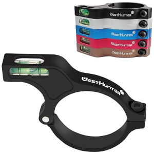 WestHunter Optics Rifle Scope Bubble Level for 30mm Tubes - Precision Shooting & Competition